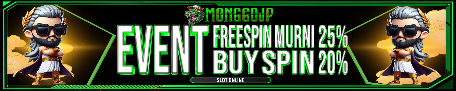 Event Freespin Dan Buy Spin MonggoJP